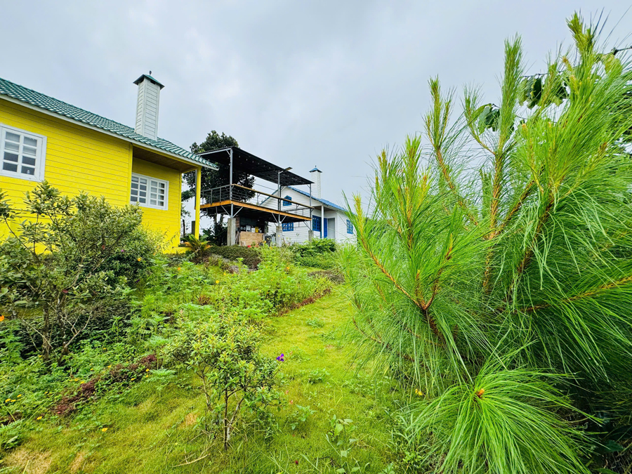 Không gian nghỉ dưỡng tại homestay Tà Đùng